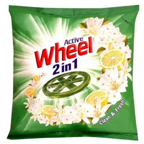 Wheel Active Lemon & Jasmine Detergent : 500 gms