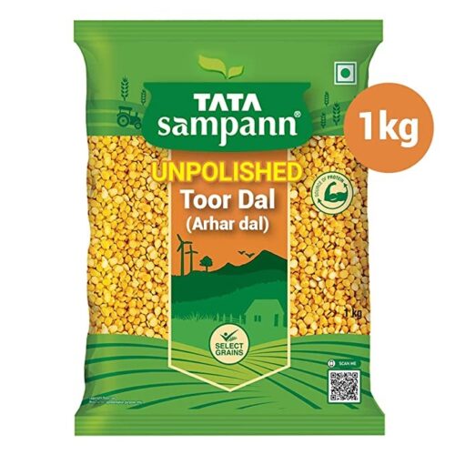 Tata Sampann Toor Dal (à°•à°‚à°¦à°¿ à°ªà°ªà±à°ªà±): 1 kg
