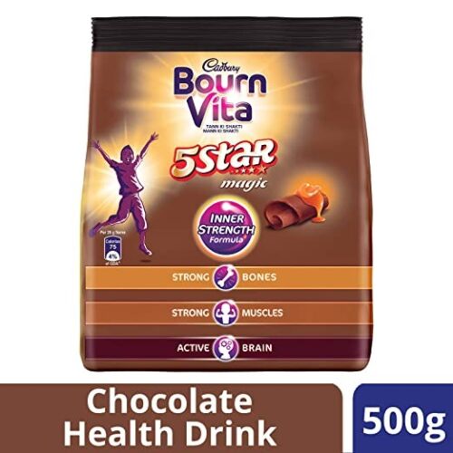 Cadbury Bournvita 5 Star Magic Health Drink : 500 gms