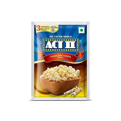 Act II Tandoori Tadka Popcorn : 70 gms