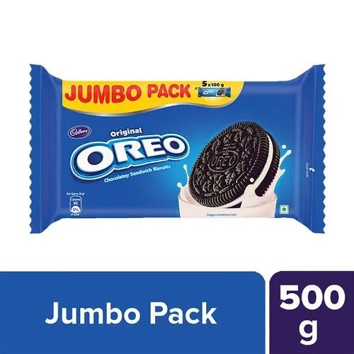 Cadbury Oreo Original Chocolatey Sandwich Biscuits : 500 gms